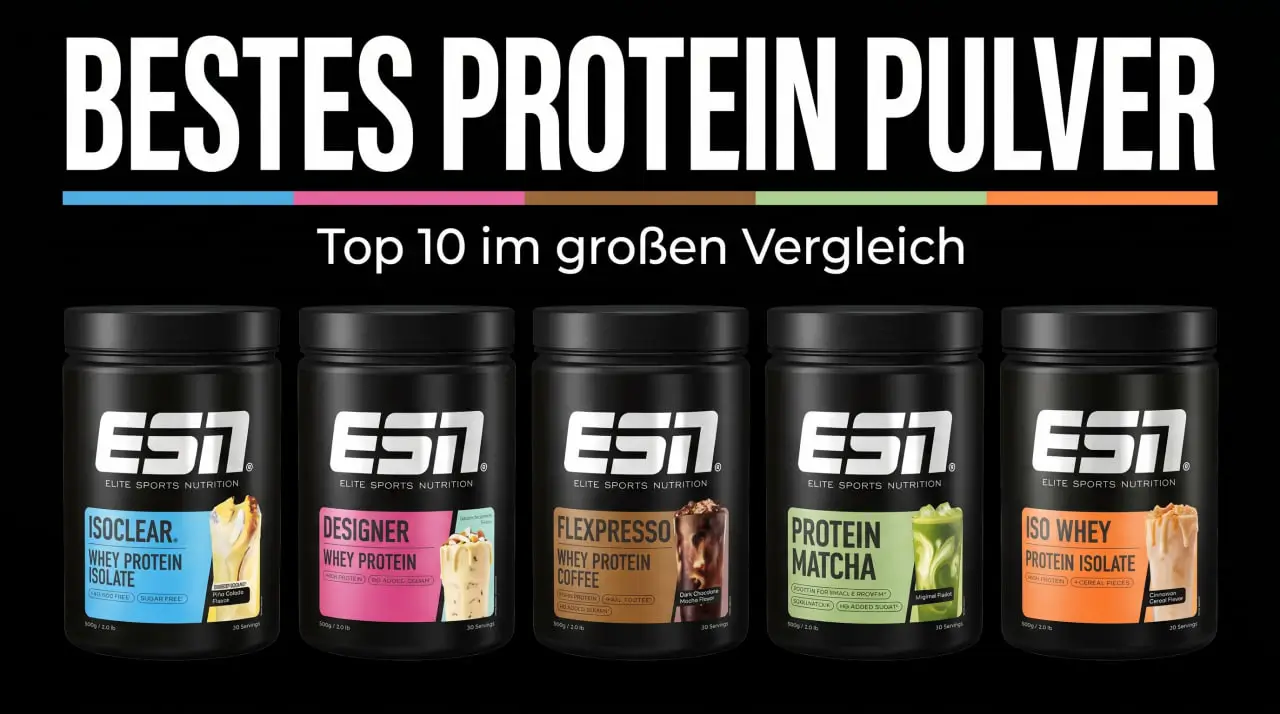 Bestes Protein Pulver 2026 — Top 10 im großen Marken-Vergleich